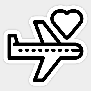 Airplane Lover (Aviation) Sticker